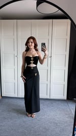 Belinda Siyah Elbise