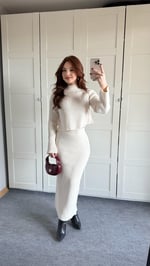 Carla Triko Etek Takım Taş