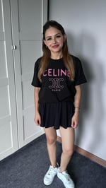 Celine Siyah Tişört