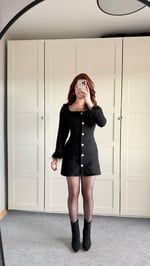 Chanel Buklet Mini Simli Elbise
