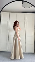 Cindirella Abiye Olive