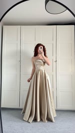 Cindirella Abiye Olive