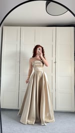 Cindirella Abiye Olive