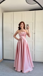 Cindirella Abiye Pembe