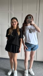 Club Kuş Siyah Tişört