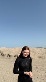 Disa Pul Payetli Abiye Siyah