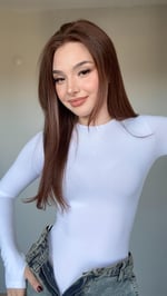 El Detaylı Çıtçıtlı Bodysuit Beyaz