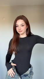 El Detaylı Çıtçıtlı Bodysuit Siyah