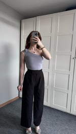 Gül Broş Tek Kol Gri