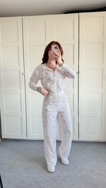 Hello Kitty Beyaz Eşofman Takımı