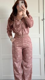 Hello Kitty Kahverengi Eşofman Takımı