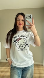 Hello Kitty Tişört Beyaz