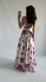 Hibiscus Kemer Abiye Mor Güllü
