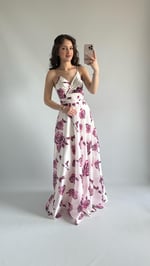 Hibiscus Kemer Abiye Mor Güllü