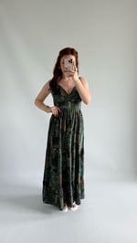 Hinata Maxi Elbise Yeşil