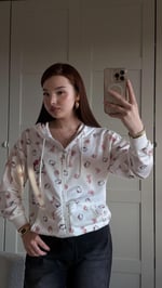 İconic Hello Kitty Hırka Beyaz 