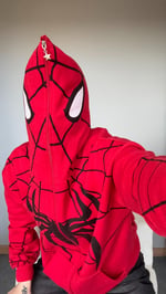 İconic Spider Sweat Hırka Kırmızı 