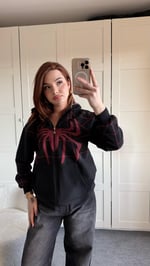 İconic Spider Sweat Hırka Siyah 