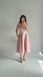 Jayla Fiyonk Detaylı Abiye Pembe