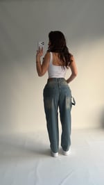 Jolie Carpenter Baggy Jean Açık Mavi