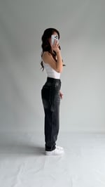 Jolie Carpenter Baggy Jean Gri