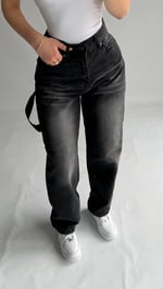 Jolie Carpenter Baggy Jean Gri