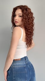 Kare Yaka Önü Dökümlü Crop Beyaz