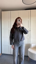 Kaşe Reguler Ceket Antrasit