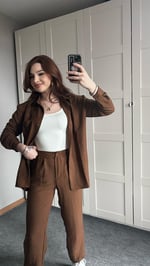 Keten Takım Kahverengi