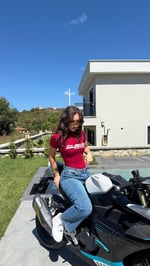 Legend Kısa Kol Bodysuit Bordo