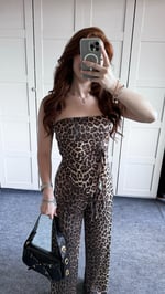 Leopar Koyu Renk Takım