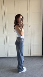 Logan Plazzo Pantolon Orta Mavi