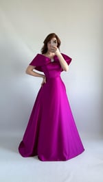 Lovely Fiyonk Abiye Fuşya
