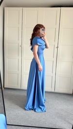 Lovely Fiyonk Abiye İndigo