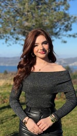 Madonna Yaka Simli Kazak Siyah