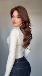 Mady Fitilli Hırka Beyaz