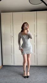 Magic Elbise Gümüş