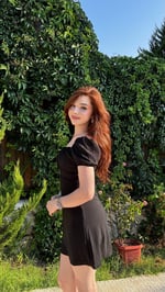 Maria Mini Elbise Siyah