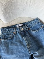 Marka Straight Fit Mavi Pantolon