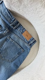 Marka Straight Fit Mavi Pantolon