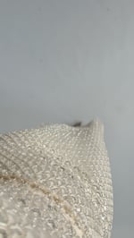 Mermaid Midi Straplez Abiye Ekru