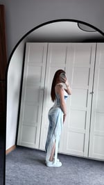 Mia Mavi Elbise