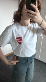 MİU MİU BEYAZ TİŞÖRT