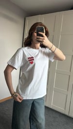 MİU MİU BEYAZ TİŞÖRT
