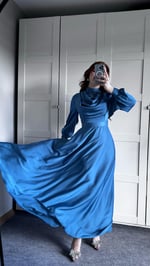Morgana Degaje Abiye İndigo