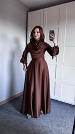 Morgana Degaje Abiye Kahverengi 