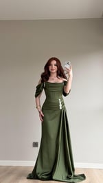 Narya Haki Yeşil Abiye 
