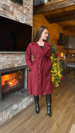 Nubuk Trenc Zara Bordo 
