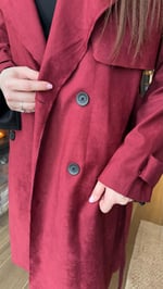 Nubuk Trenc Zara Bordo 