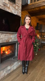 Nubuk Trenc Zara Bordo 